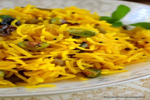 Indian Saffron Rice