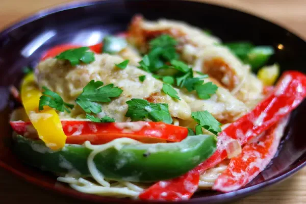 Restaurant  Style Chicken Scampi