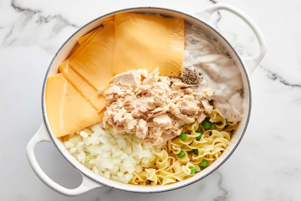 Cheese Lovers Tuna Casserole