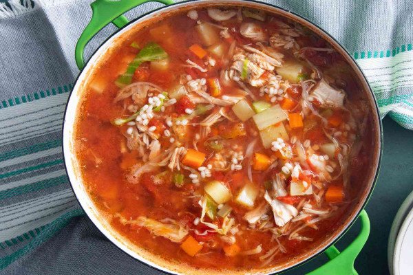 Turkey Bone Soup