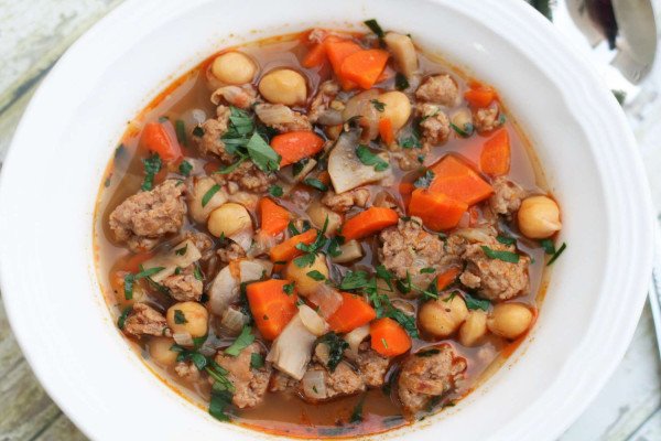 Bean and Sausage Soup