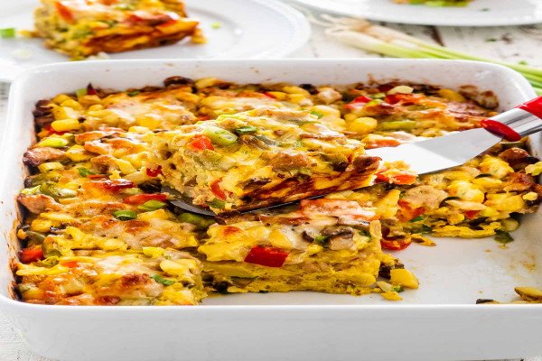 Potato, Sausage and Egg Breakfast Casserole