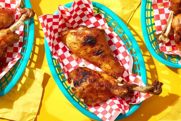 Grilled Turkey Legs