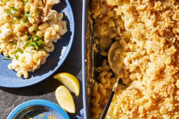 Seafood Mac and Cheese