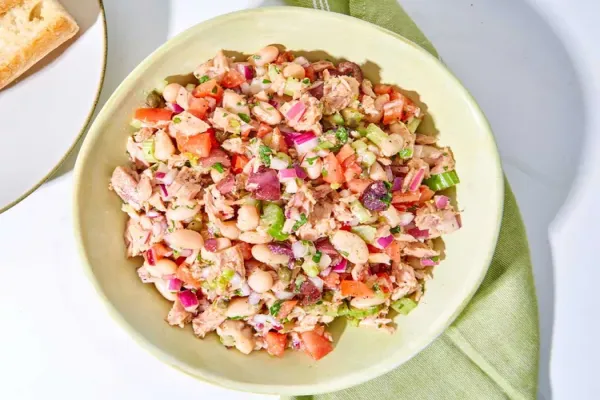 Italian Style No Mayo Tuna Salad