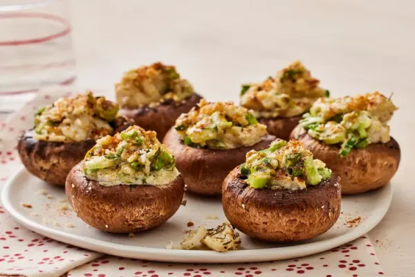 Crab Stuffed Mushrooms