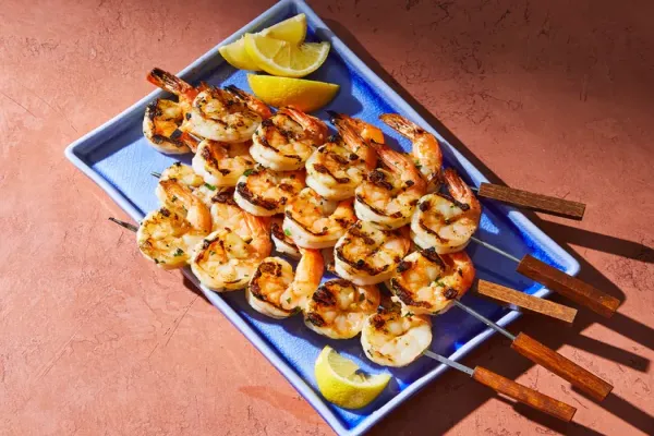 Garlic Shrimp Kabobs