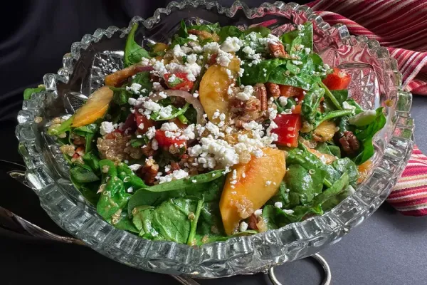 Peach Quinoa Salad