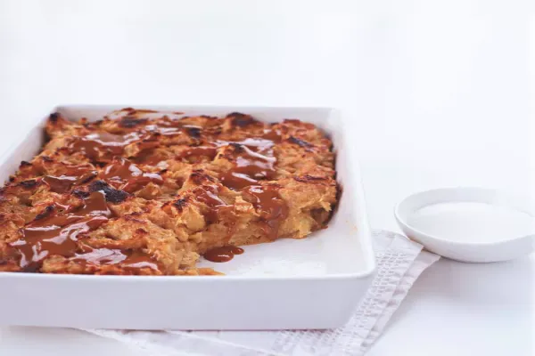 Dulce de Leche Bread Pudding