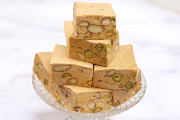 Torrone (Italian Nut and Nougat Confection)