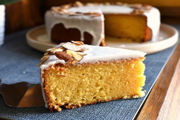 French Almond Rum Cake