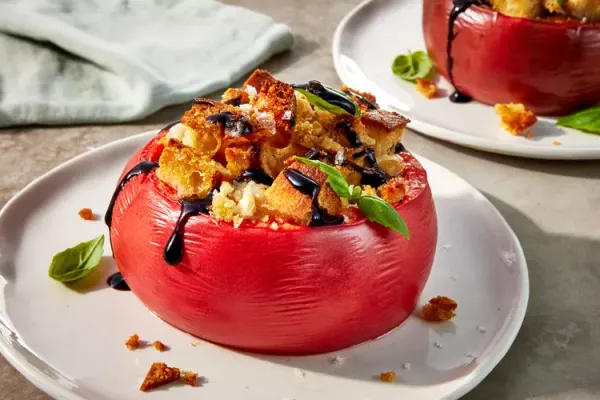 Stuffed Heirloom Tomatoes