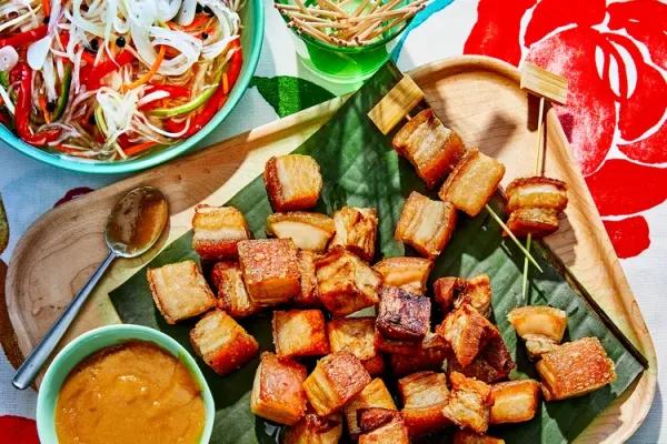 Lechon Kawali with Atchara