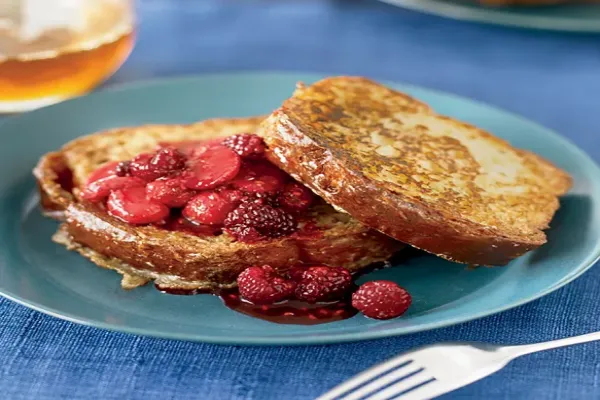 Brioche French Toast with Fresh Berry Compote