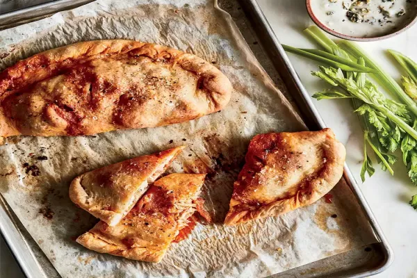 Buffalo Chicken Calzones