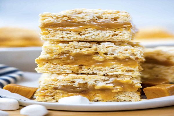Caramel Crispy Rice Treats