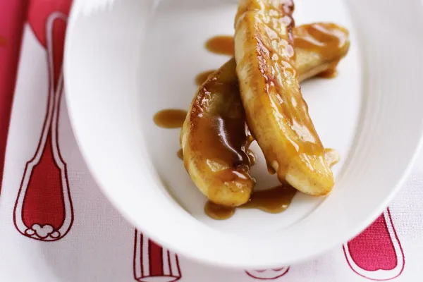 Bananas in Caramel Sauce