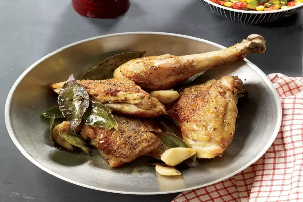 Pan Roasted Chicken with Corn Relish