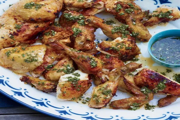 Lola Roast Chicken with Sambal Chimichurri