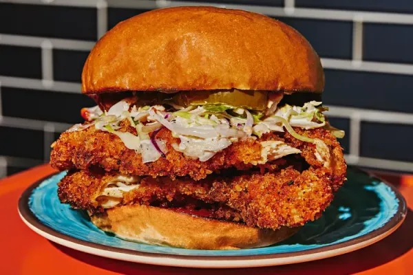 Hawaij Spiced Fried Chicken Sandwiches