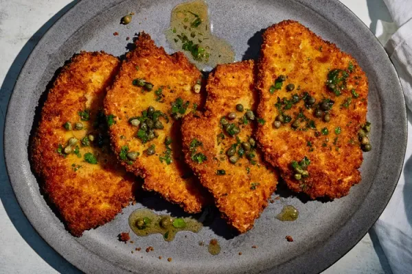 Panko Coated Chicken Schnitzel