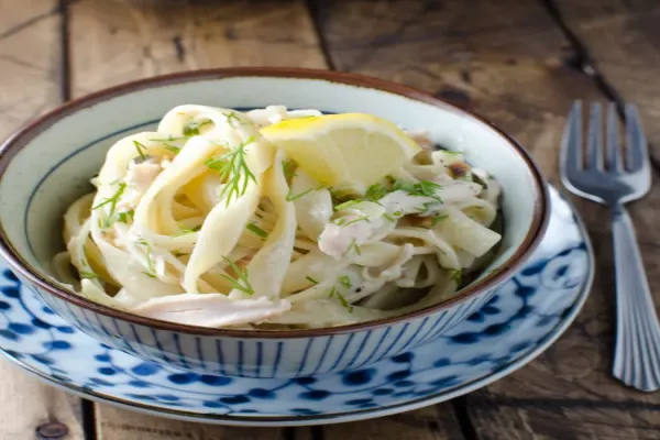 Lemon and Dill Chicken Pasta